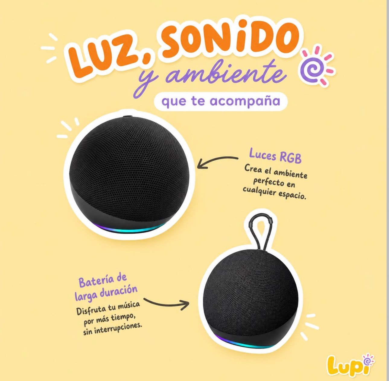Parlante Inteligente Smart Bass Touch