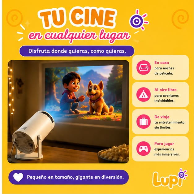 Proyector Portátil Smart