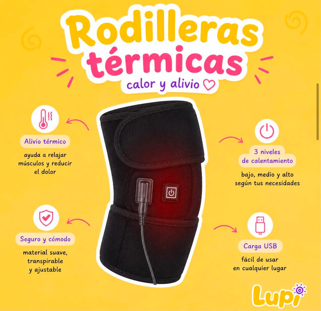 Rodilleras Térmicas Ajustables