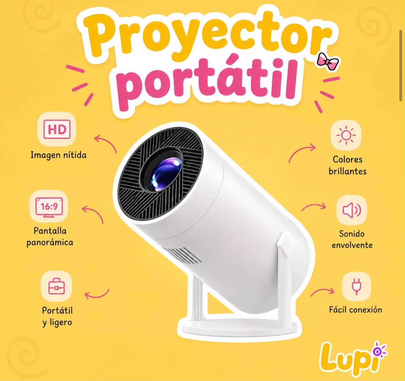 Proyector Portátil Smart