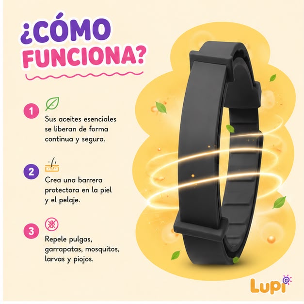Collar  para Perros y Gatos  Anti-pulgas