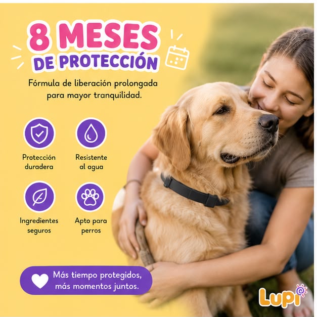 Collar  para Perros y Gatos  Anti-pulgas