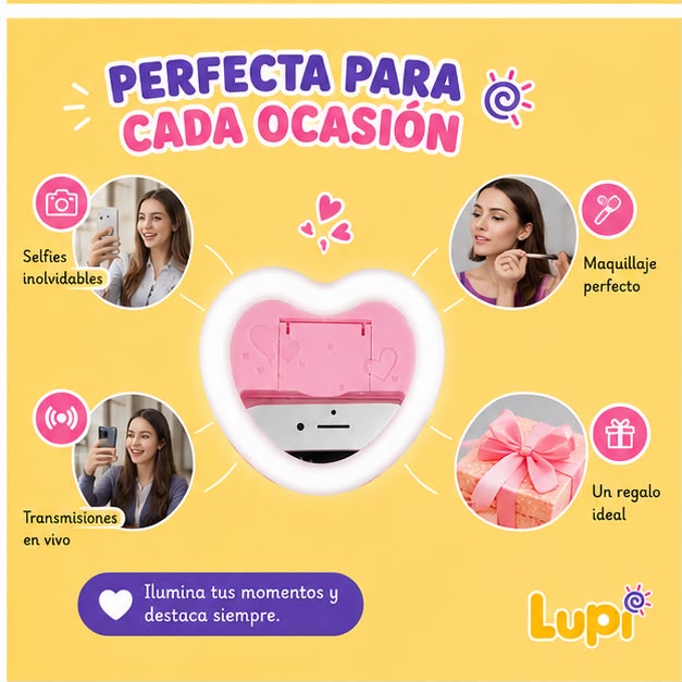 Aro De Luz Para Celular