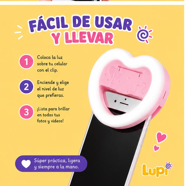 Aro De Luz Para Celular