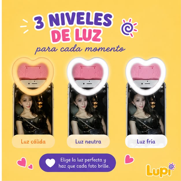 Aro De Luz Para Celular