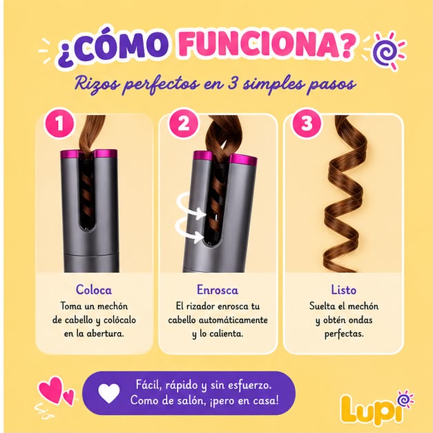 RIZADORA DE CABELLO AUTOMATICA